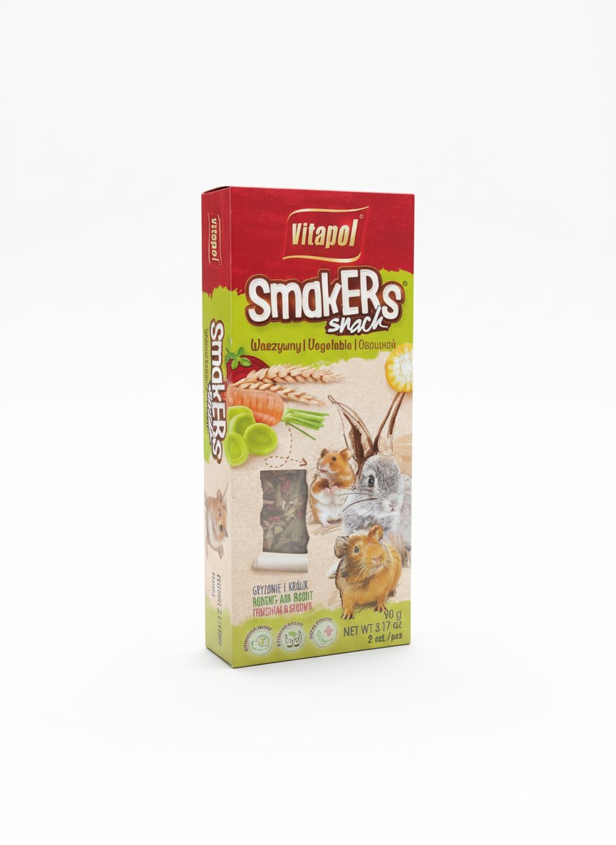 Barritas Vitapol Smakers Vegetales ~ Roedores