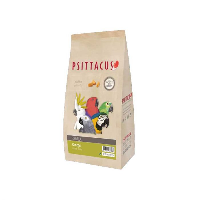 Psittacus Omega 800 gramos