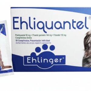 Antiparasitario 1 comprimido para 10 kilos - Ehliquantel